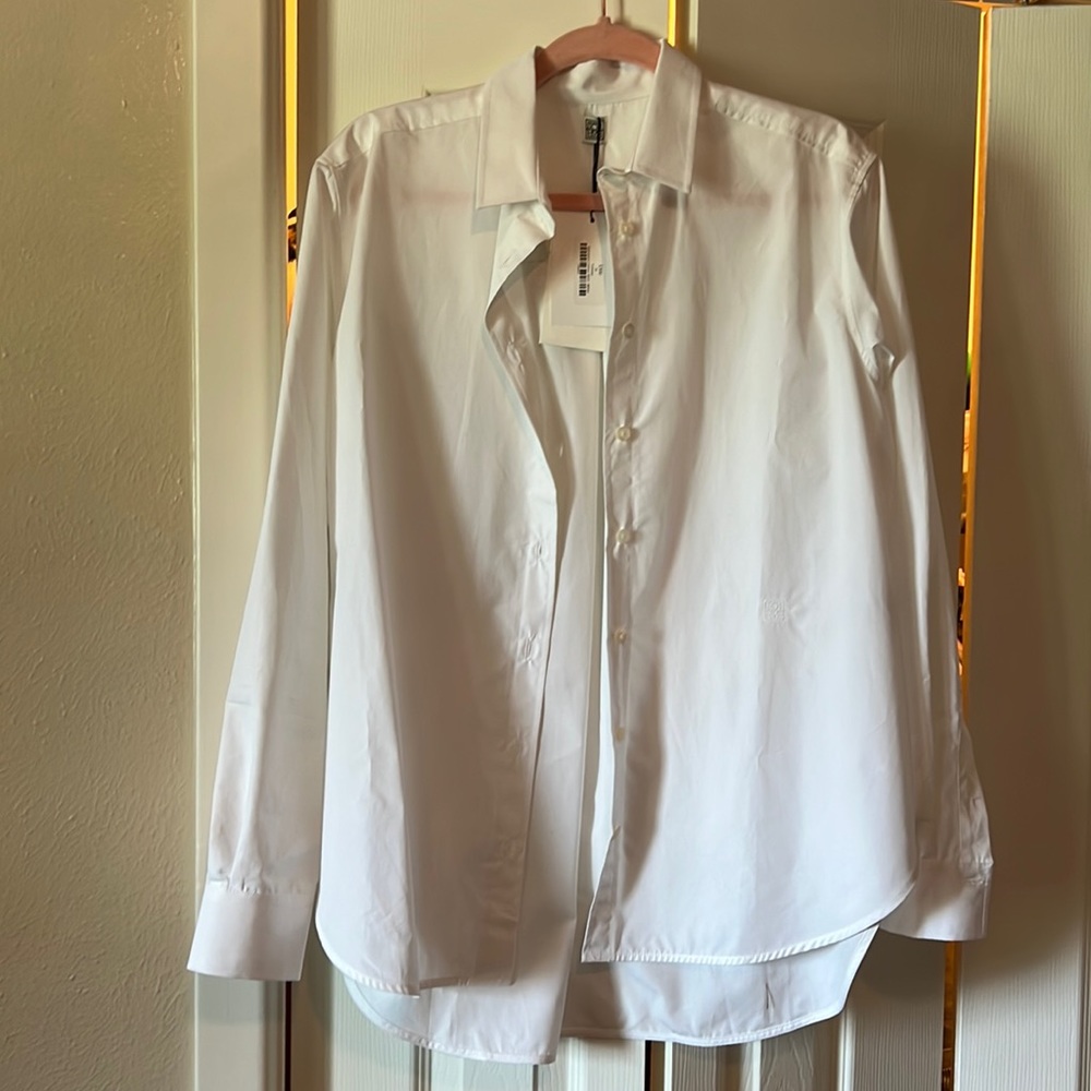 Oversized button down